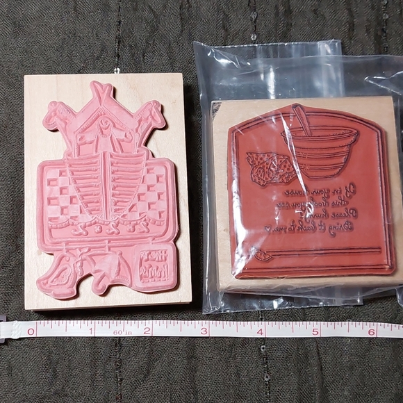 Assortment of Rubber Stamps ☆ Set of 10 - Picture 12 of 13